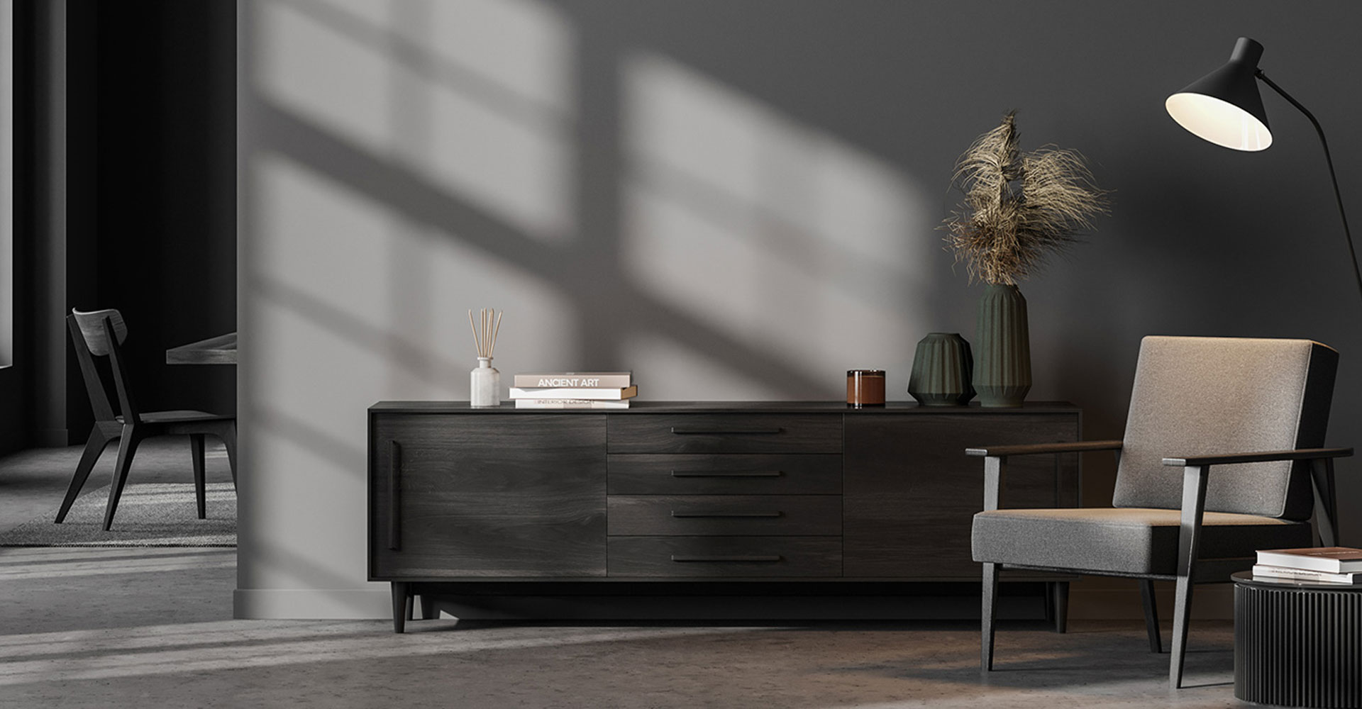 Refined Lounge Area  Interior